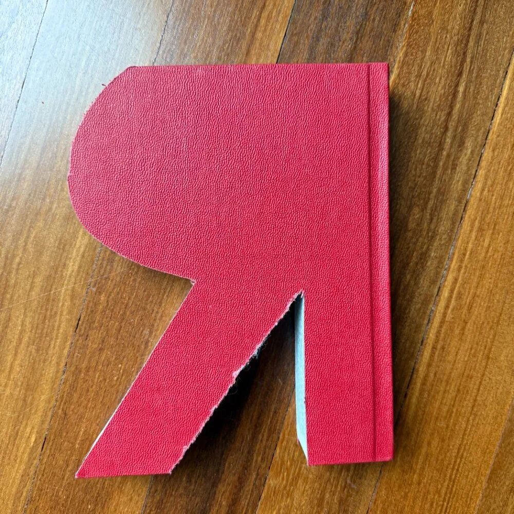 Vintage Book Monogram Letter - R